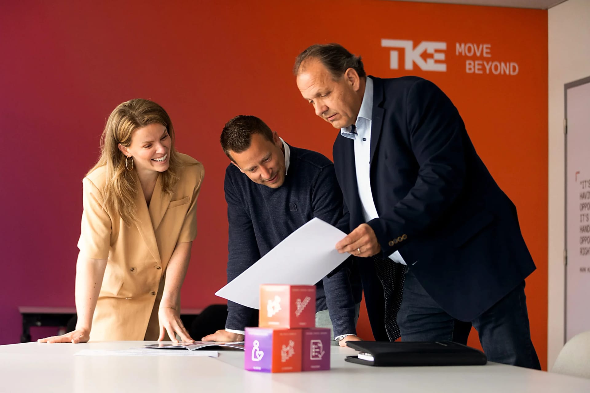 Équipe des ventes chez TK Elevator